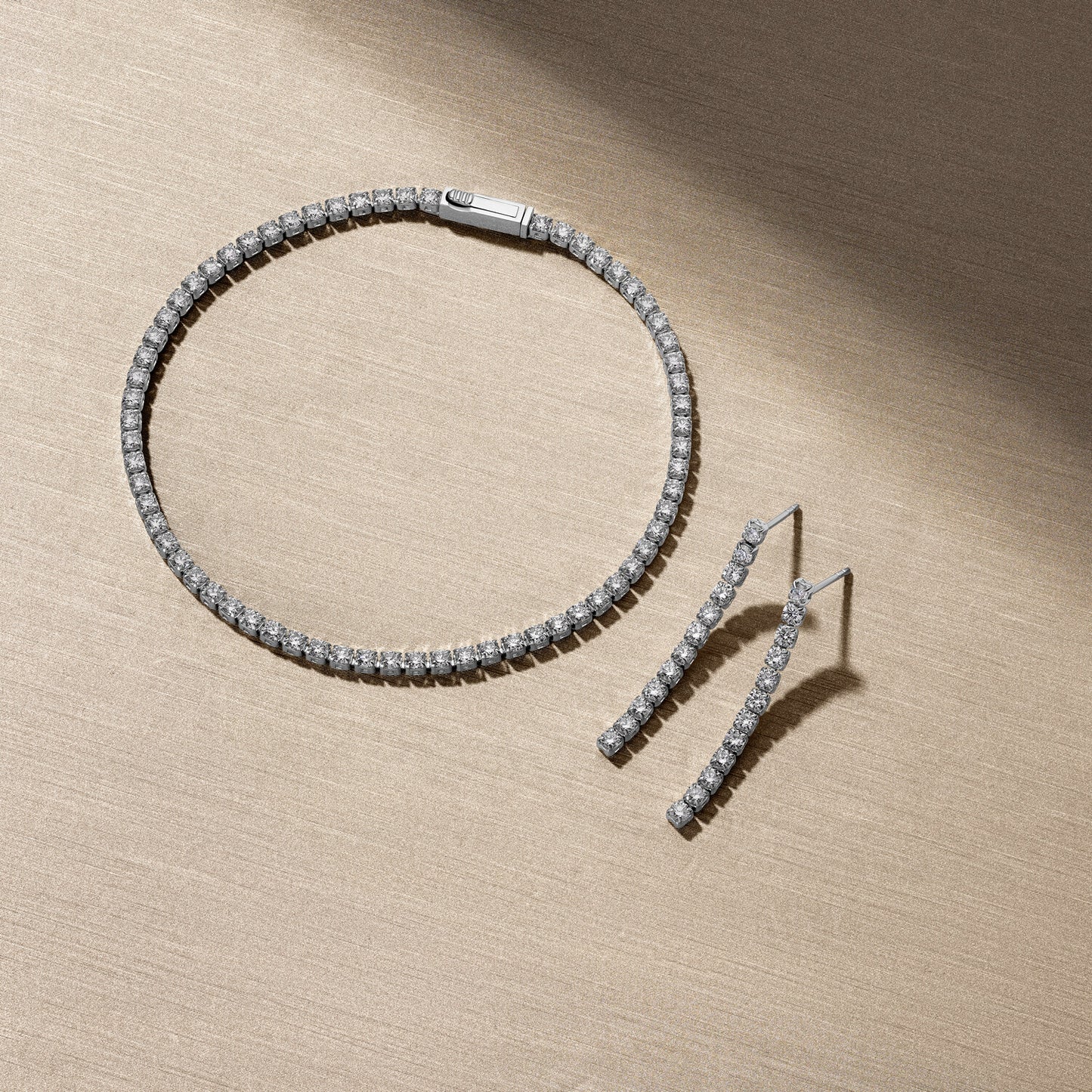 Ohrringe Diamante - mit lab-grown diamanten