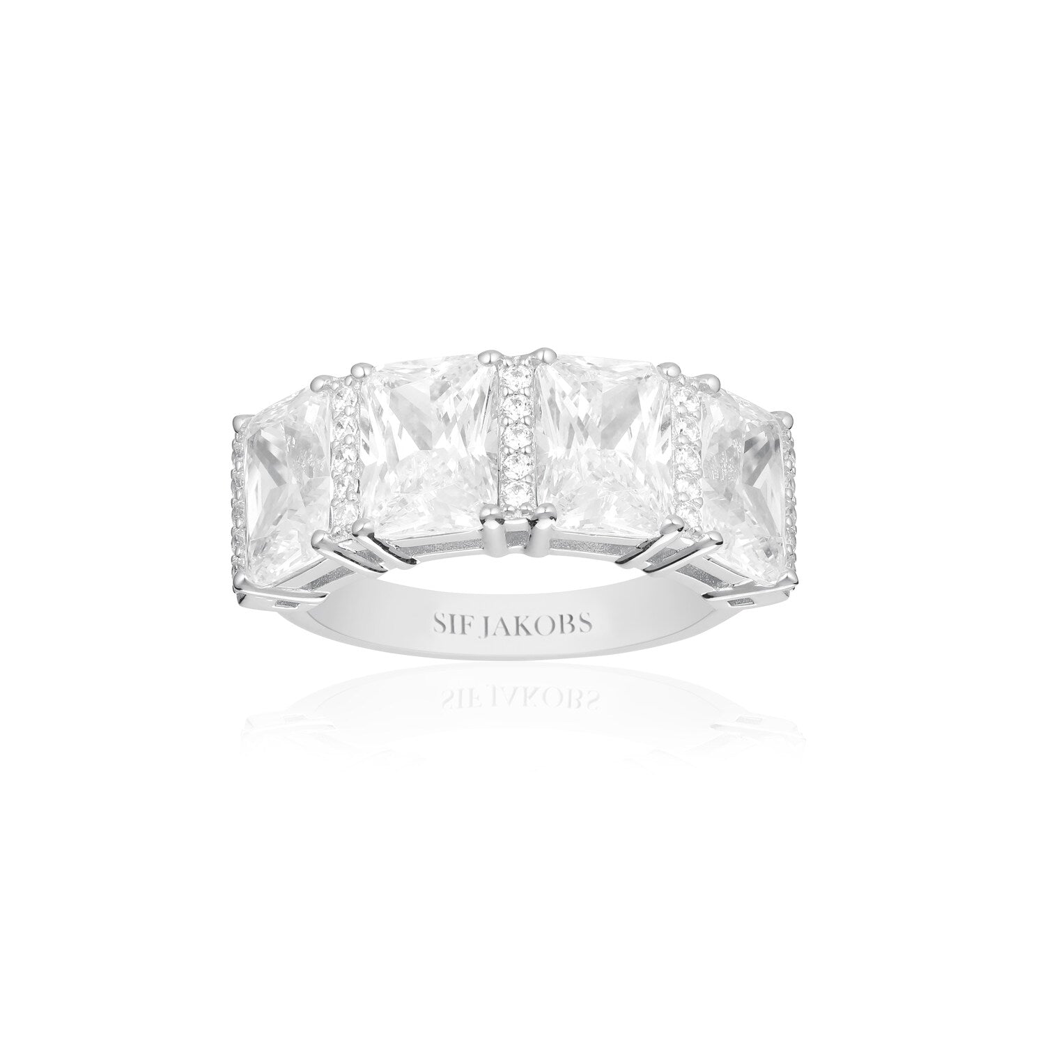Sterlingsilber 925 | Weiß | 60, Sterlingsilber 925 | Weiß | 58, Sterlingsilber 925 | Weiß | 56, Sterlingsilber 925 | Weiß | 54, Sterlingsilber 925 | Weiß | 52