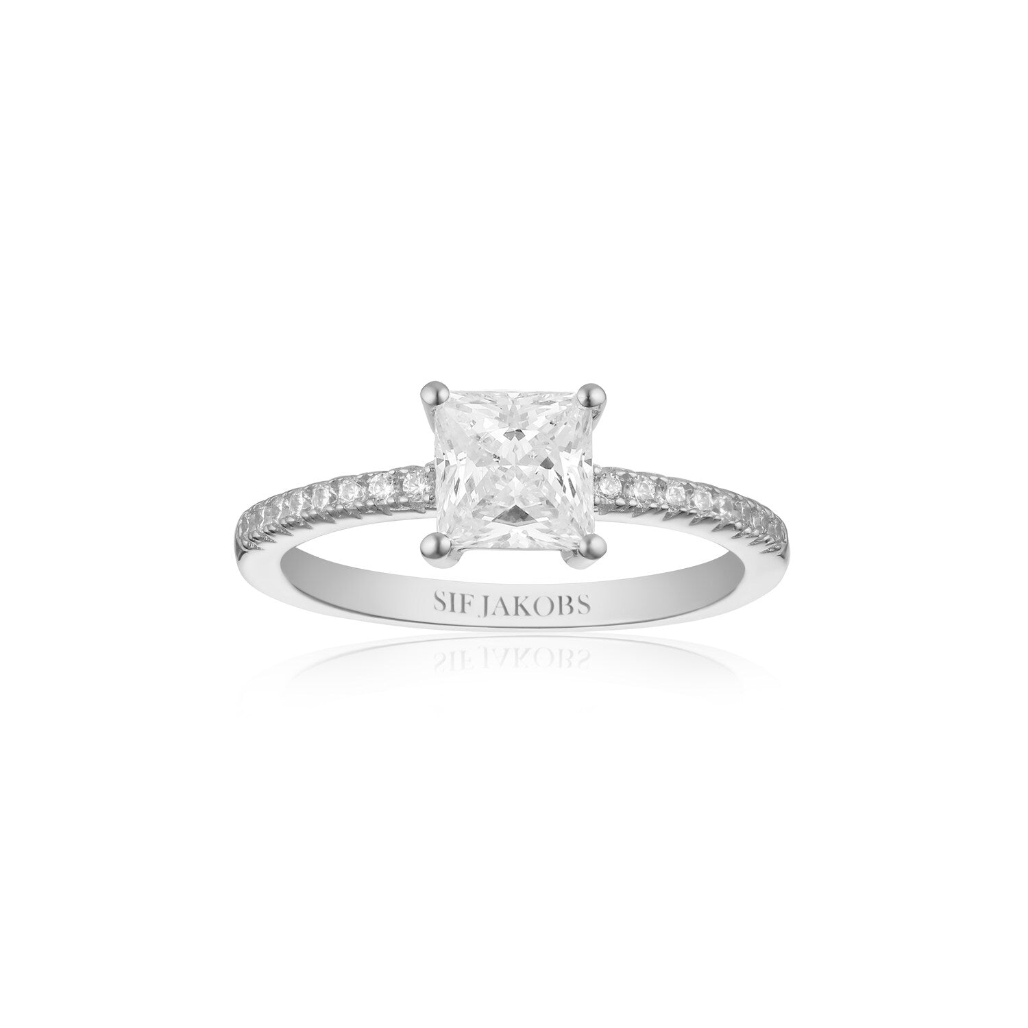 Sterlingsilber 925 | Weiß | 58, Sterlingsilber 925 | Weiß | 56, Sterlingsilber 925 | Weiß | 54, Sterlingsilber 925 | Weiß | 52, Sterlingsilber 925 | Weiß | 50