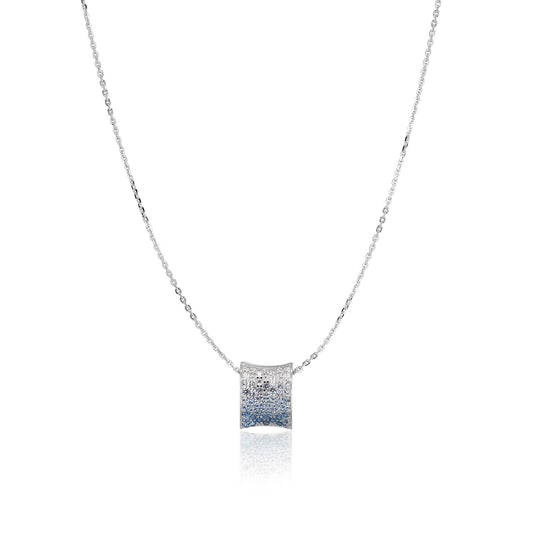 Sterlingsilber 925 | Blaue Verlaufszirkonia