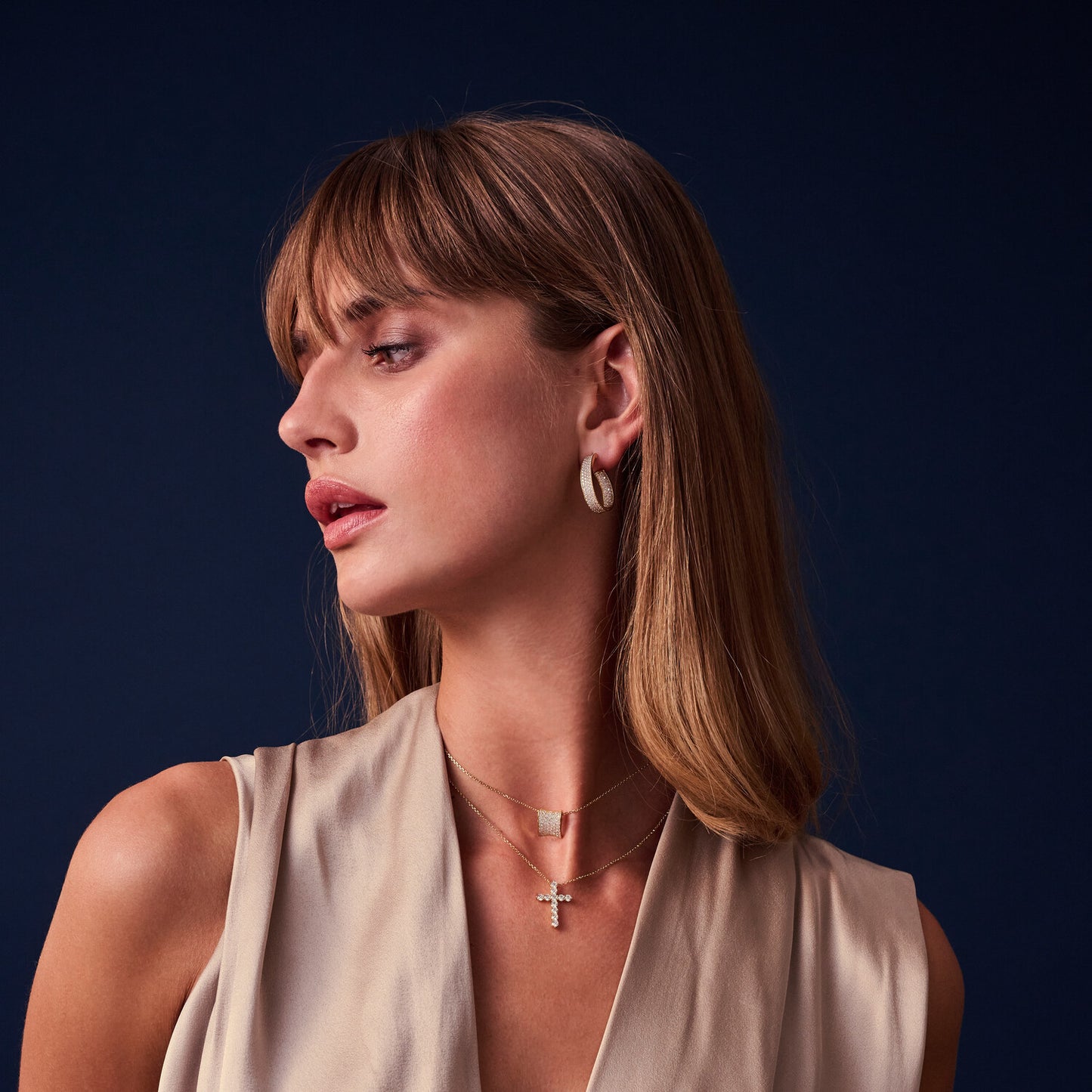 18Kvergoldet | Weiß