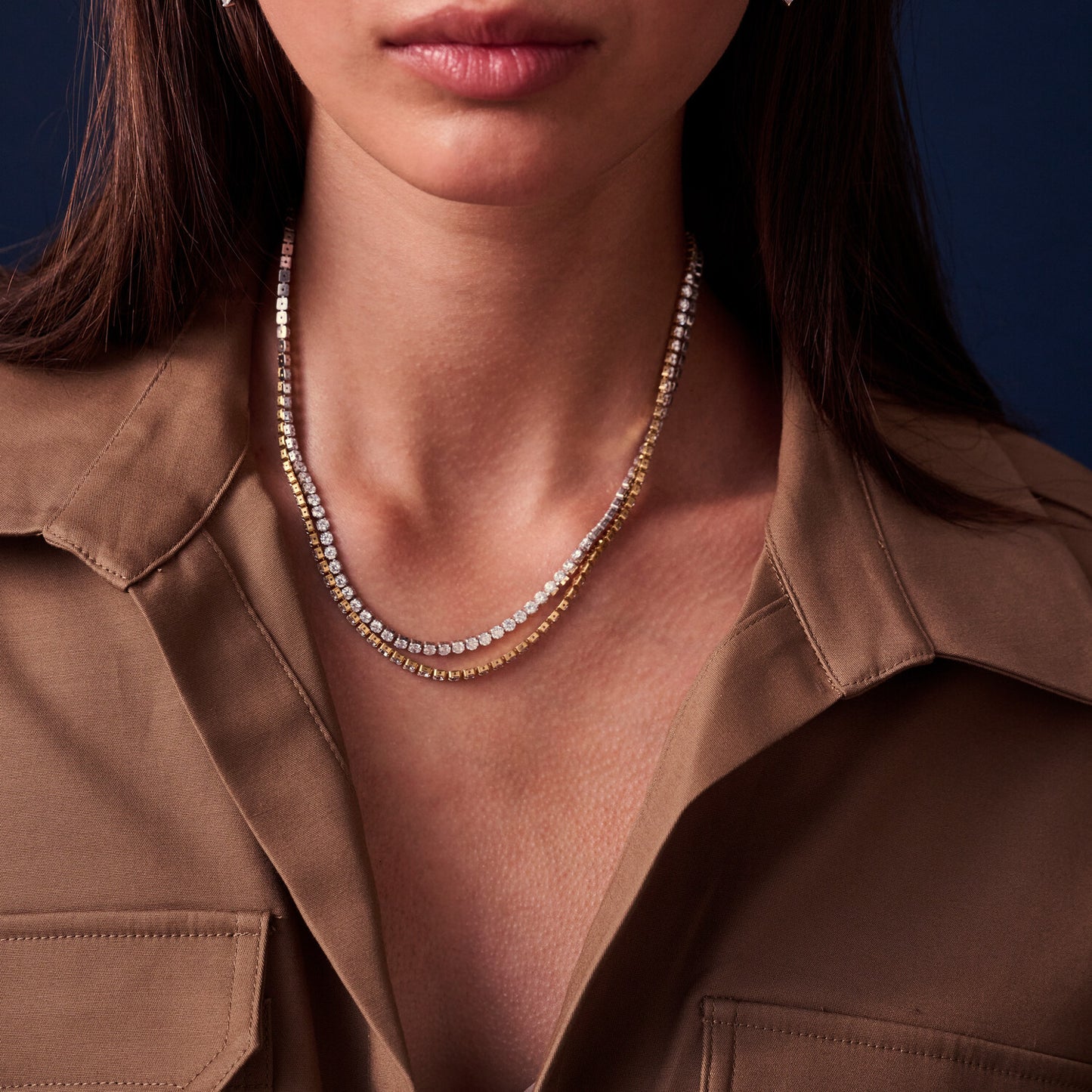 18Kvergoldet | Bunt | 43 cm, 18Kvergoldet | Bunt | 38 cm