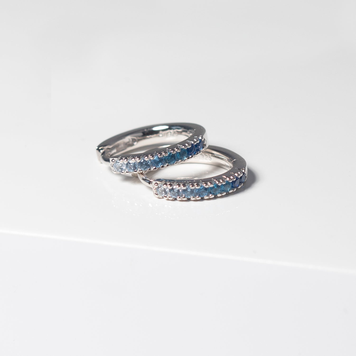 Sterlingsilber 925 | Gradient Blau | Medio