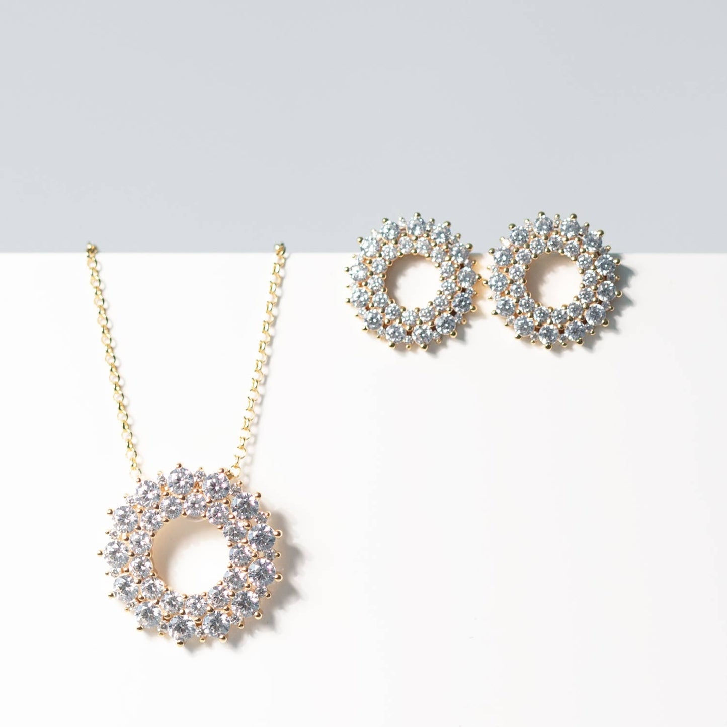 18Kvergoldet | Weiß