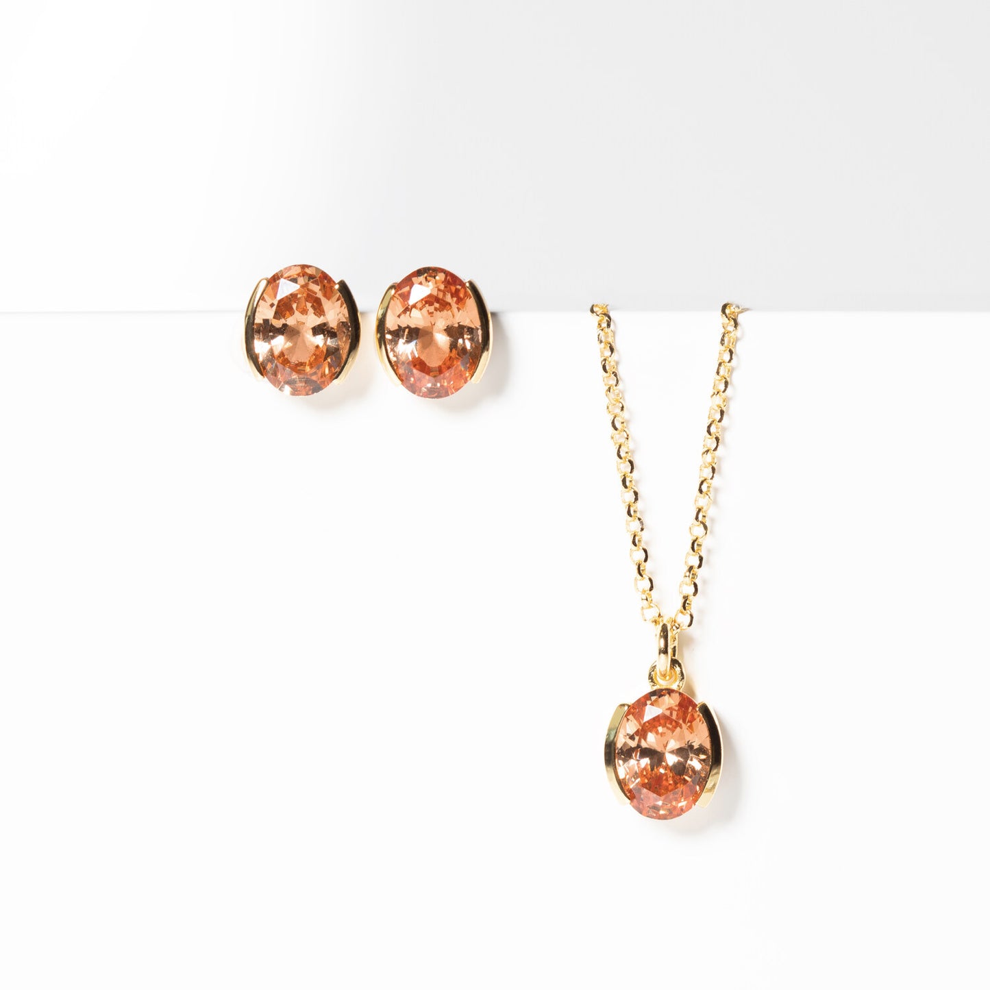 18Kvergoldet | Champagnerfarben