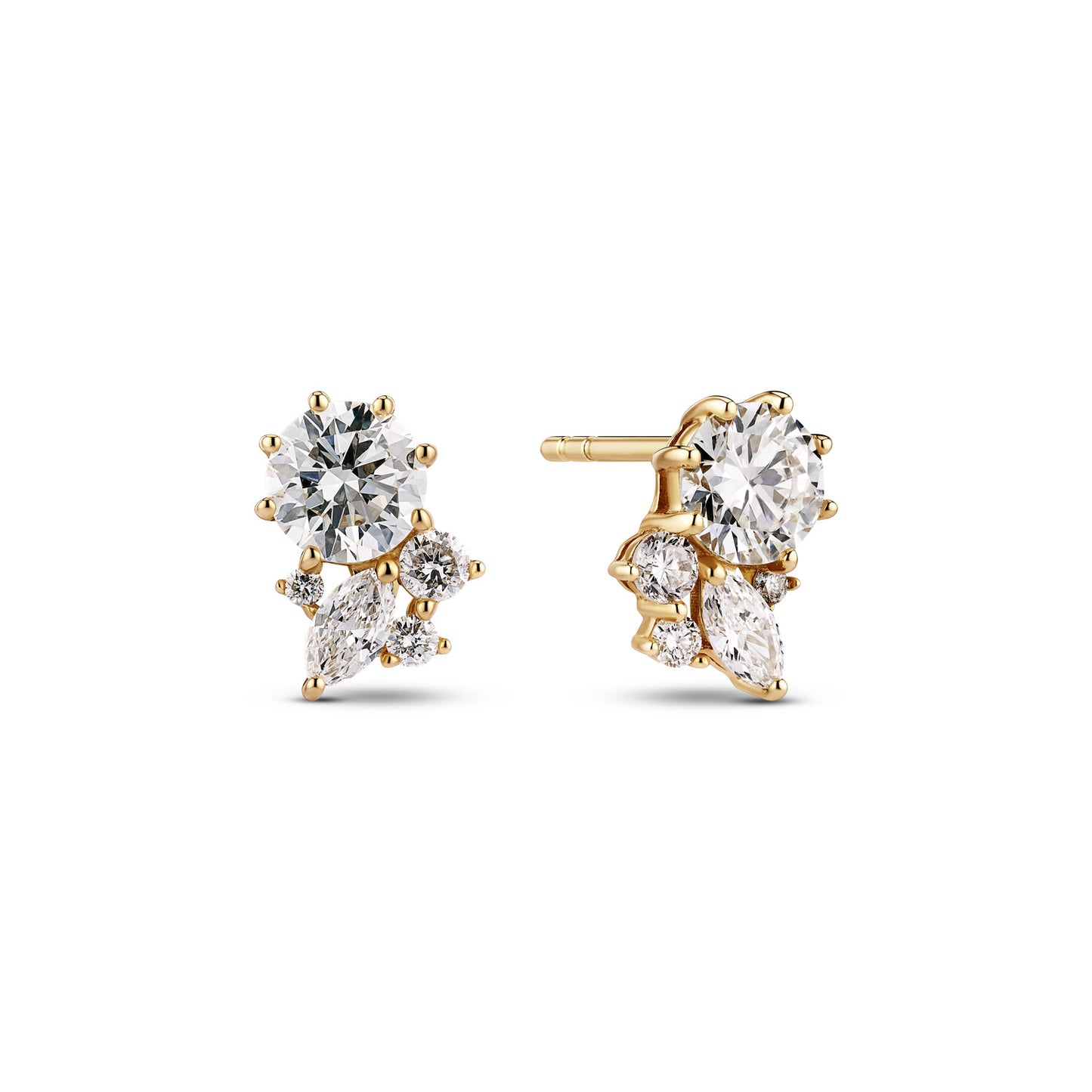Ohrringe Lovere - mit lab-grown diamanten