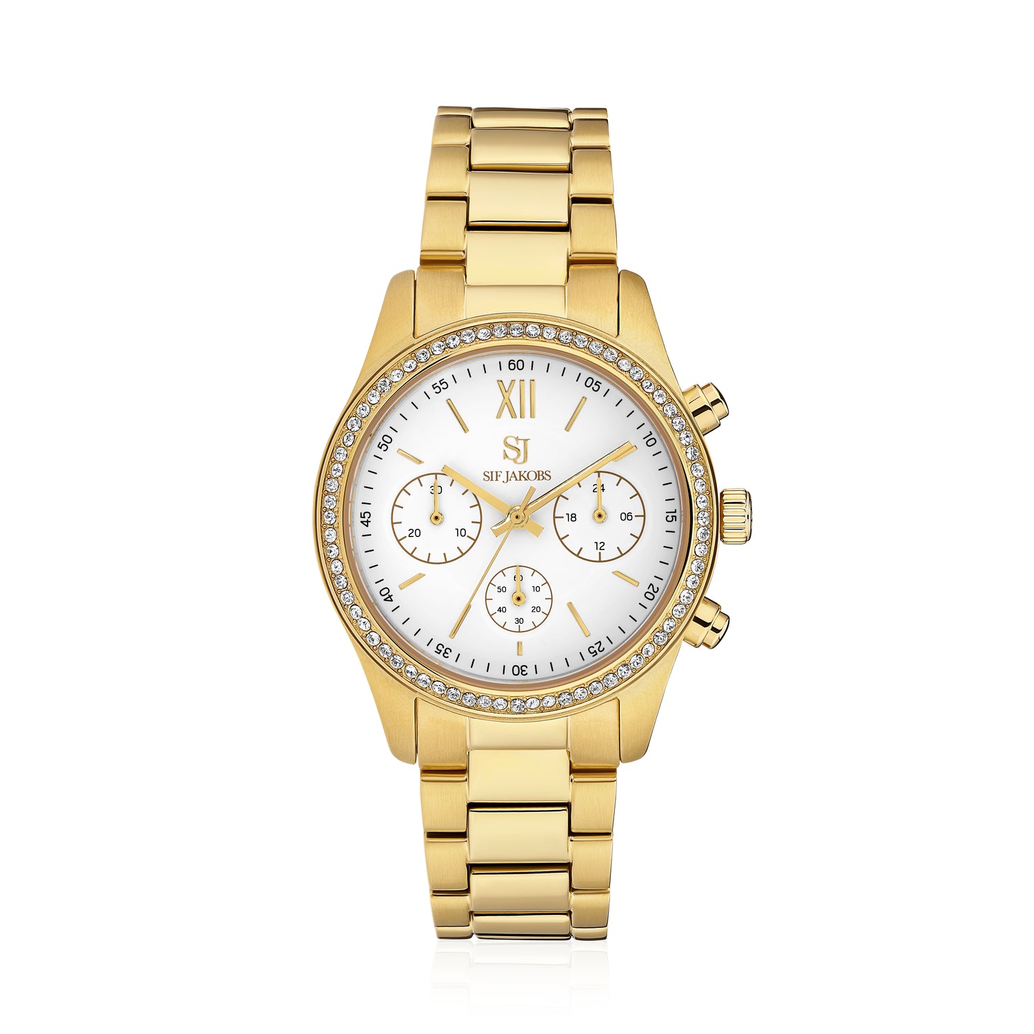 Stainless steel gold | Weiß
