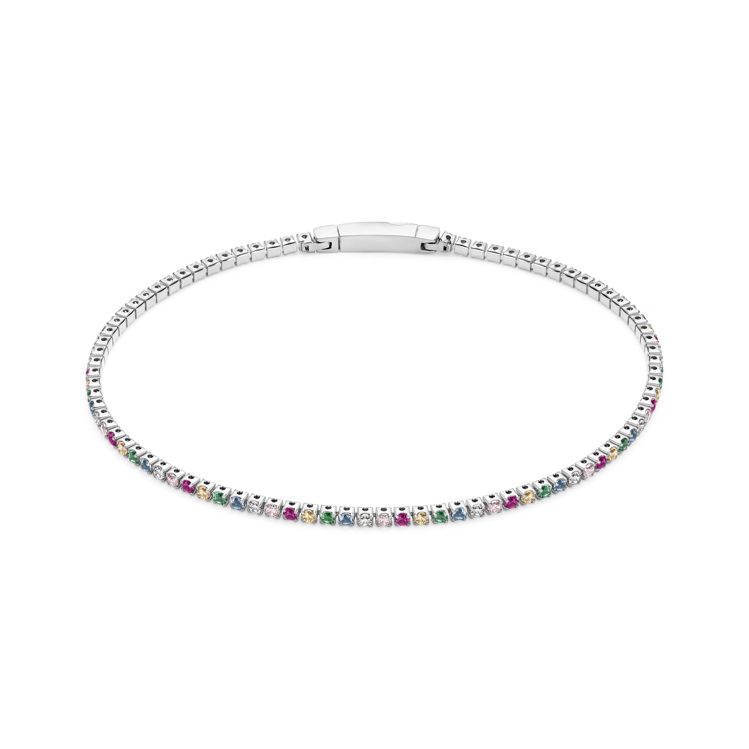 Sterlingsilber 925 | Regenbogen | 19 cm, Sterlingsilber 925 | Regenbogen | 18 cm, Sterlingsilber 925 | Regenbogen | 17 cm, Sterlingsilber 925 | Regenbogen | 16 cm