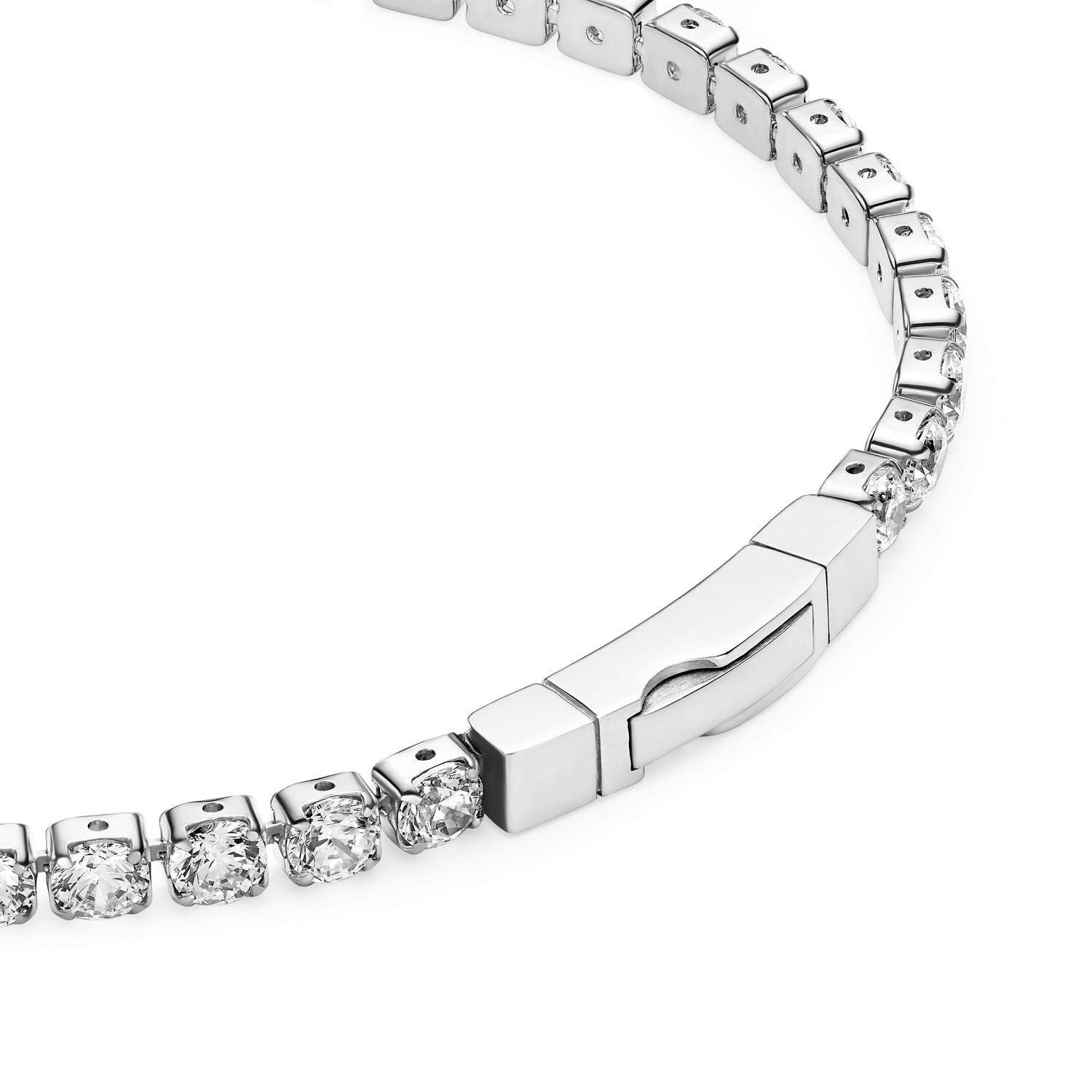 Sterlingsilber 925 | Weiß | 19 cm, Sterlingsilber 925 | Weiß | 18 cm, Sterlingsilber 925 | Weiß | 17 cm