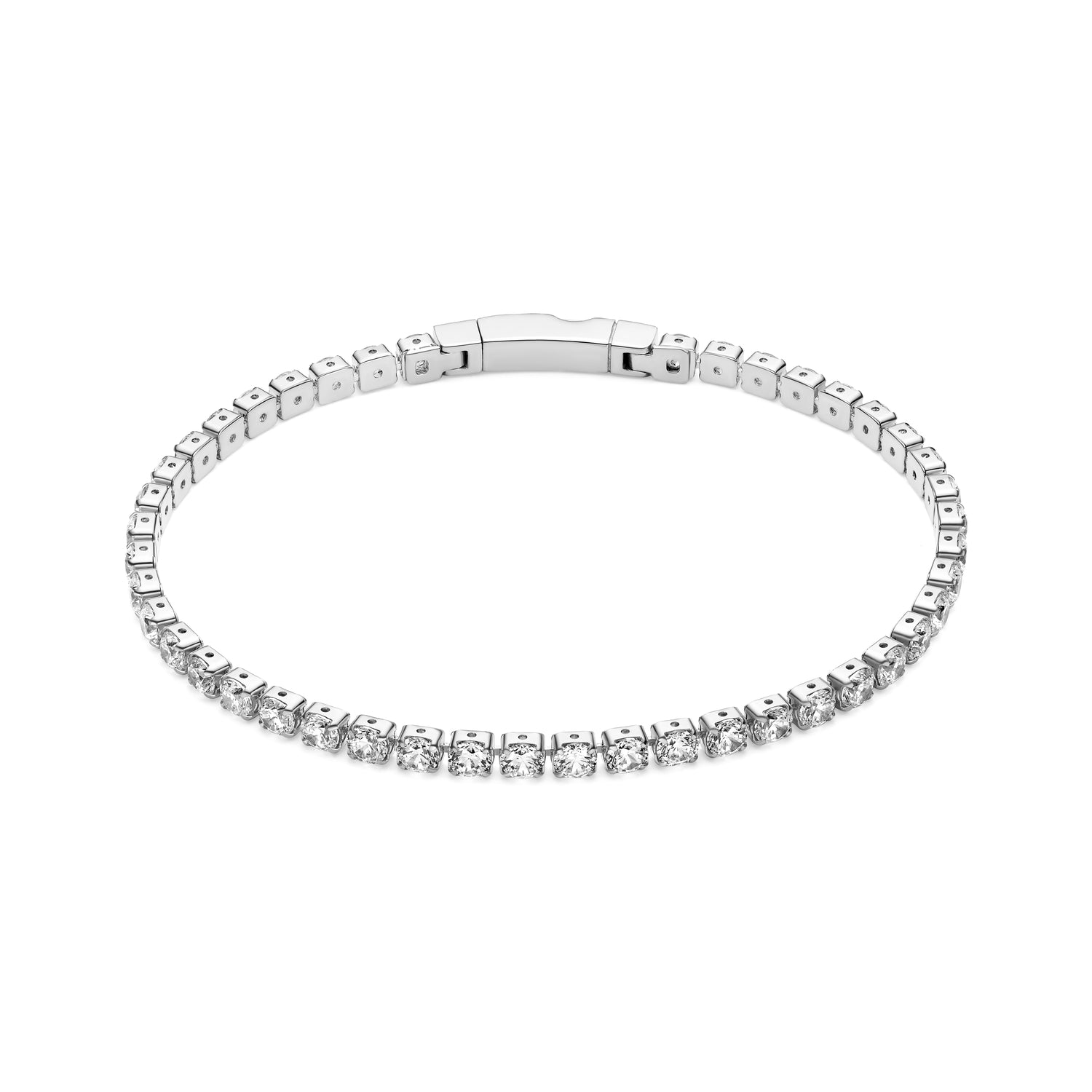 Sterlingsilber 925 | Weiß | 19 cm, Sterlingsilber 925 | Weiß | 18 cm, Sterlingsilber 925 | Weiß | 17 cm