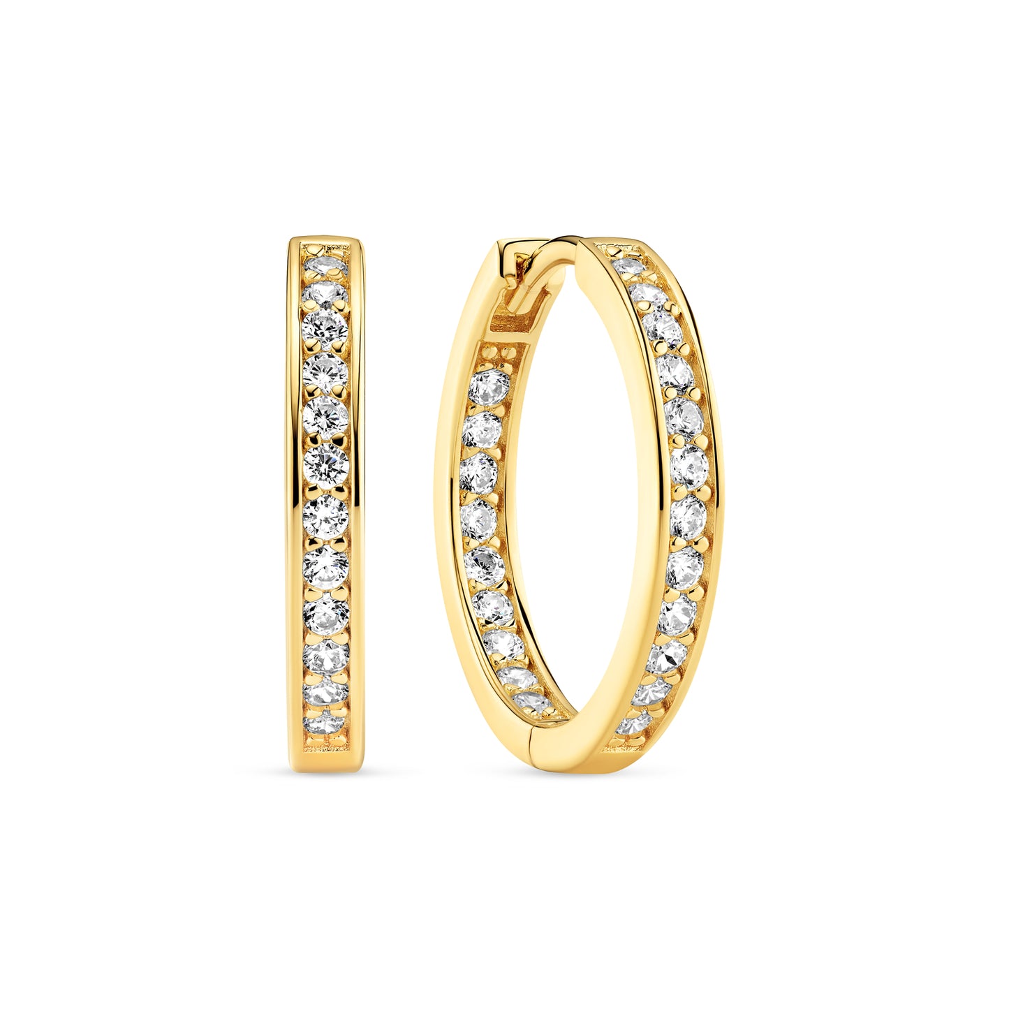 18Kvergoldet | Weiß