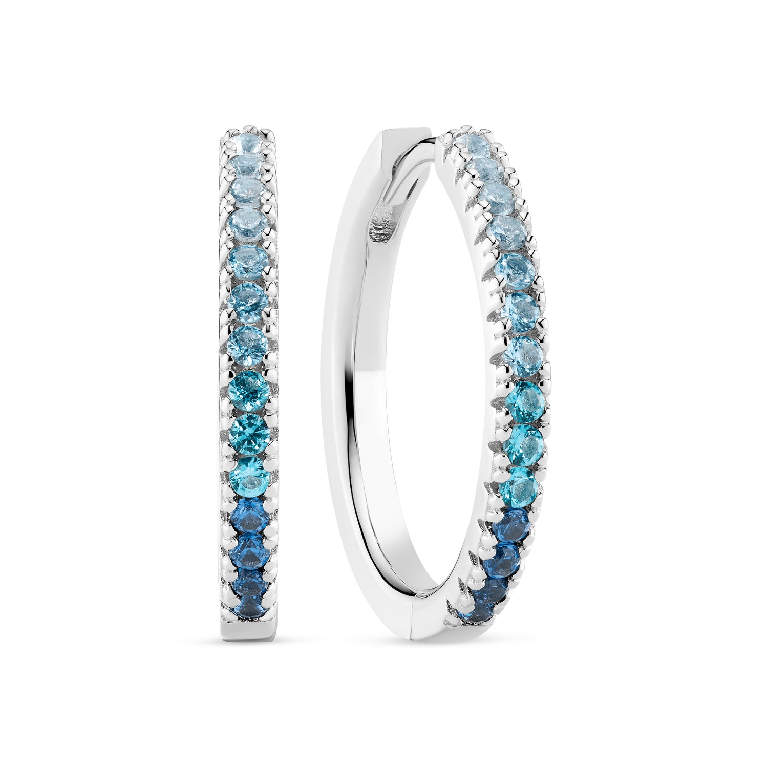 Sterlingsilber 925 | Gradient Blau | Grande