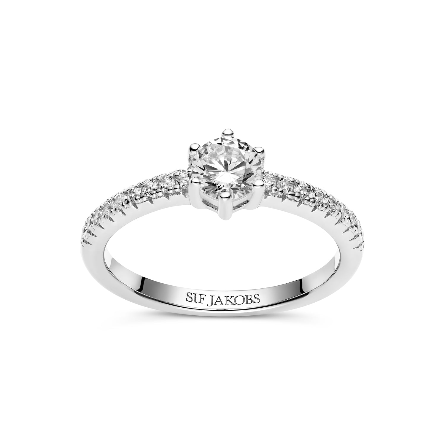 Sterlingsilber 925 | Weiß | 58, Sterlingsilber 925 | Weiß | 56, Sterlingsilber 925 | Weiß | 54, Sterlingsilber 925 | Weiß | 52, Sterlingsilber 925 | Weiß | 50