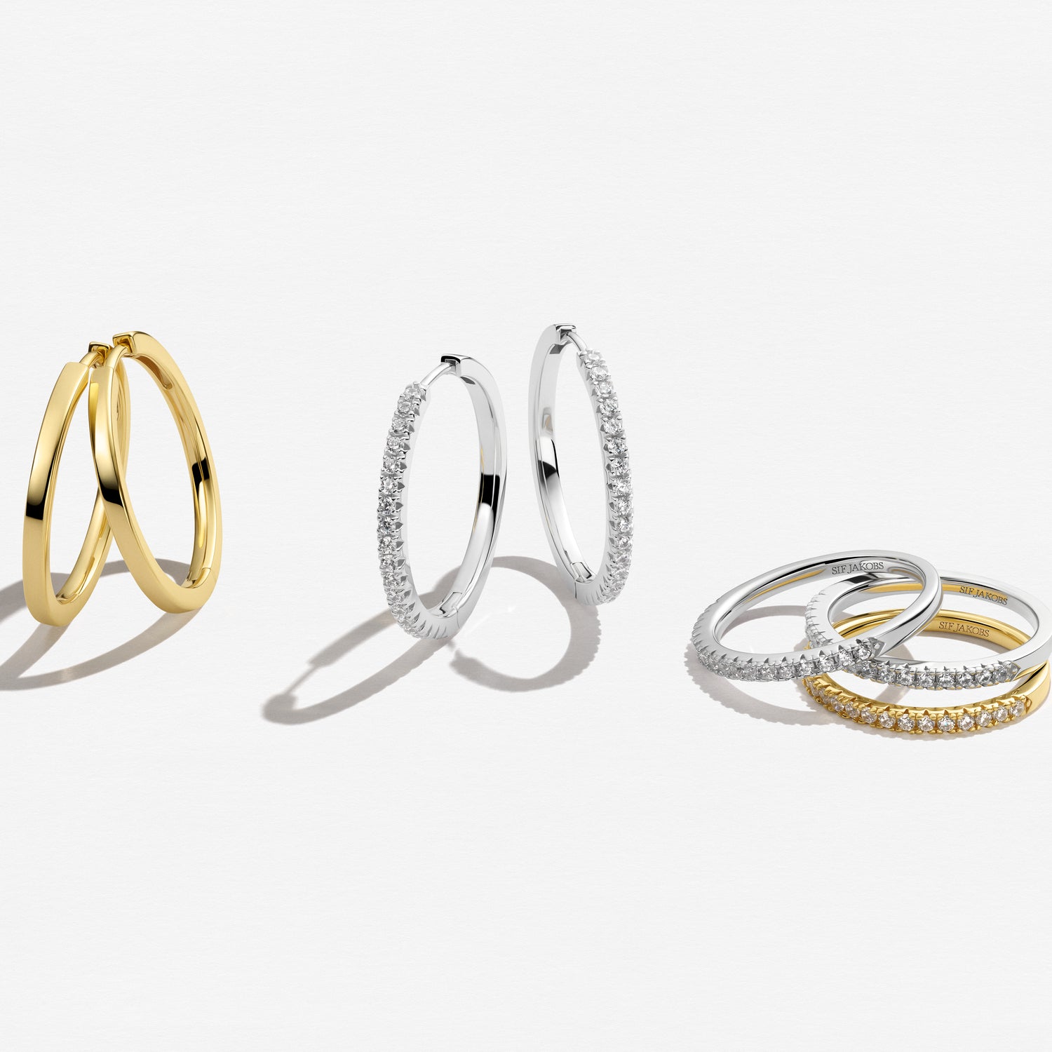 Sterlingsilber 925 | Weiß | Grande
