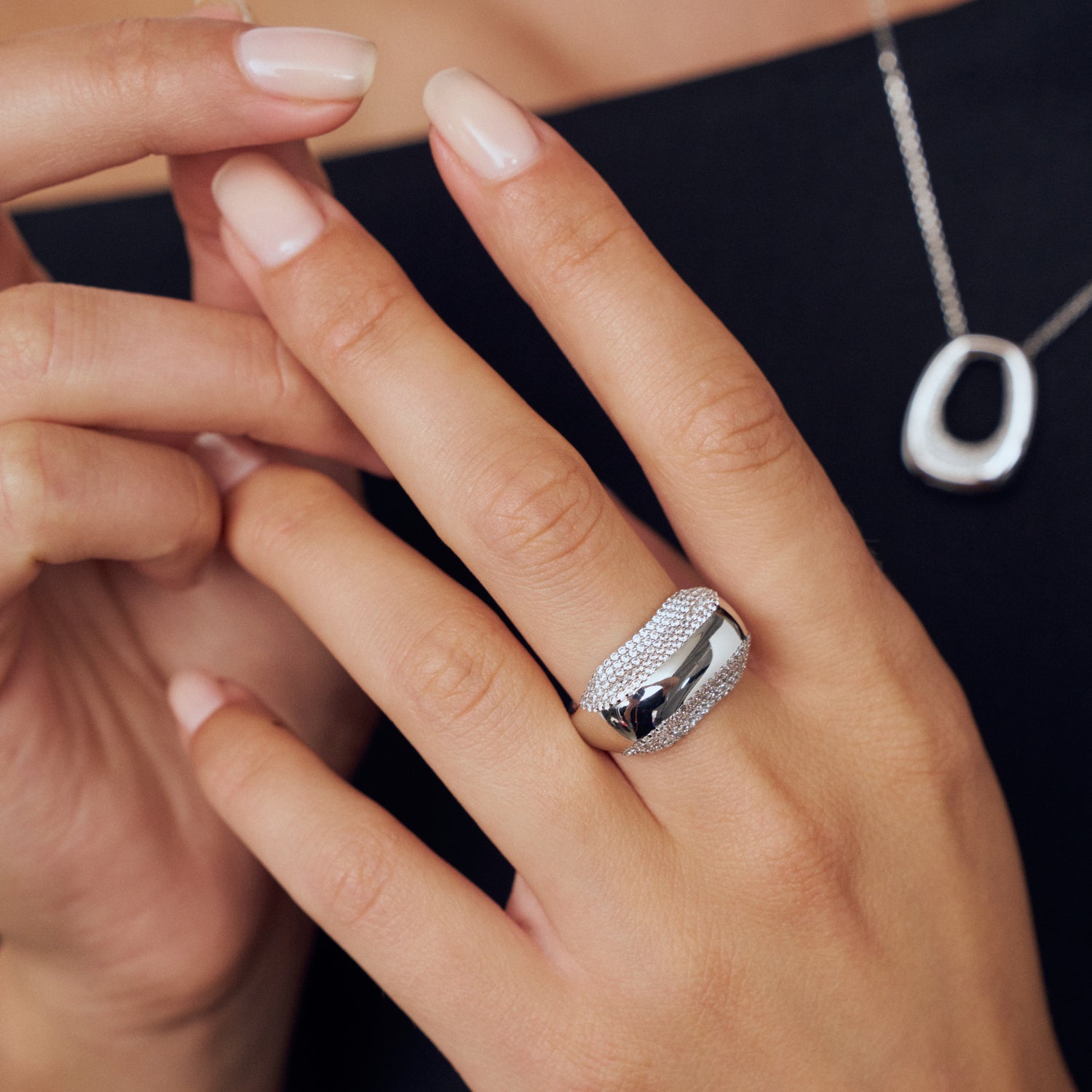 Sterlingsilber 925 | 60, Sterlingsilber 925 | 58, Sterlingsilber 925 | 56, Sterlingsilber 925 | 54, Sterlingsilber 925 | 52, Sterlingsilber 925 | 50