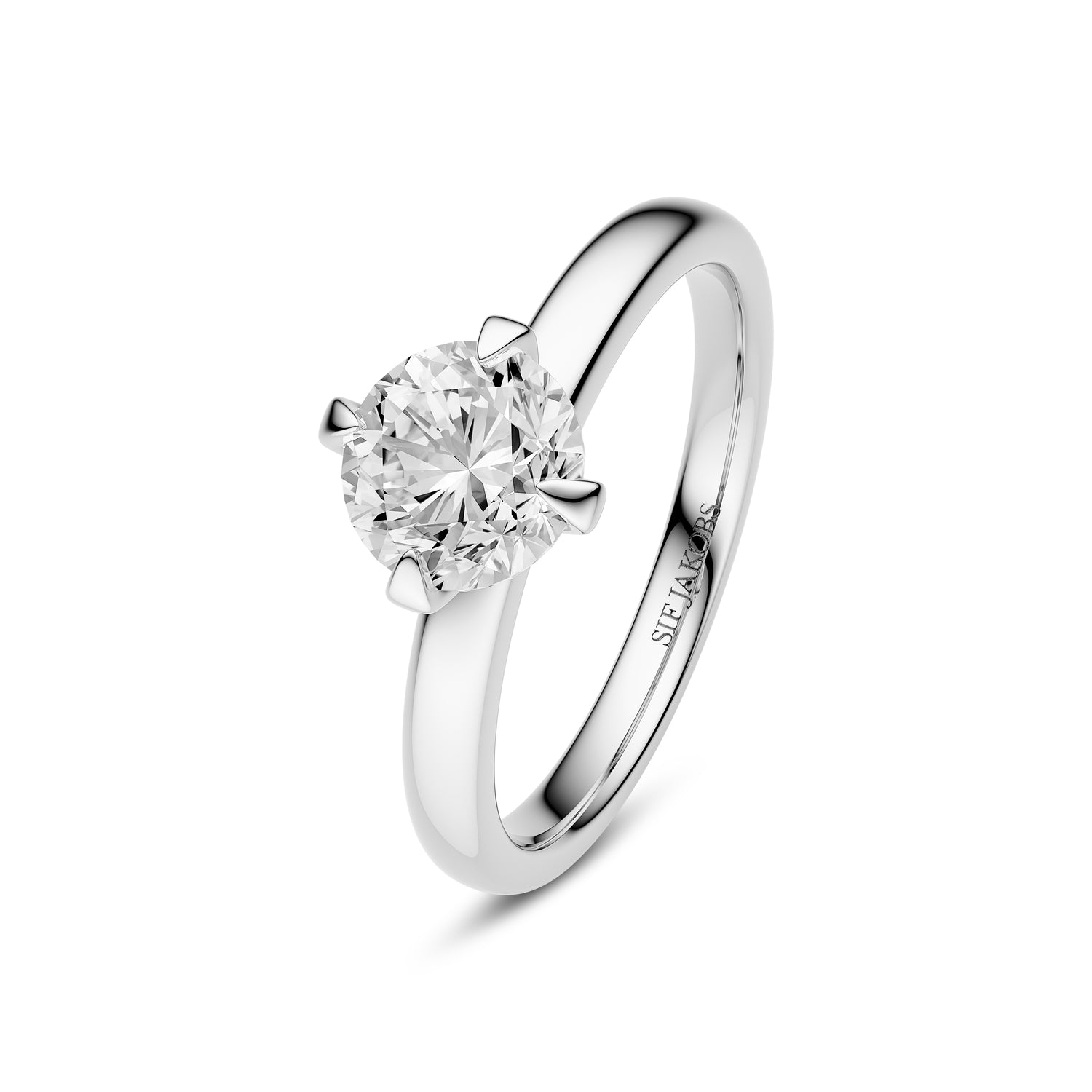 14k Weissgold | 1.00 ct | 60, 14k Weissgold | 1.00 ct | 58, 14k Weissgold | 1.00 ct | 56, 14k Weissgold | 1.00 ct | 54, 14k Weissgold | 1.00 ct | 52, 14k Weissgold | 1.00 ct | 50
