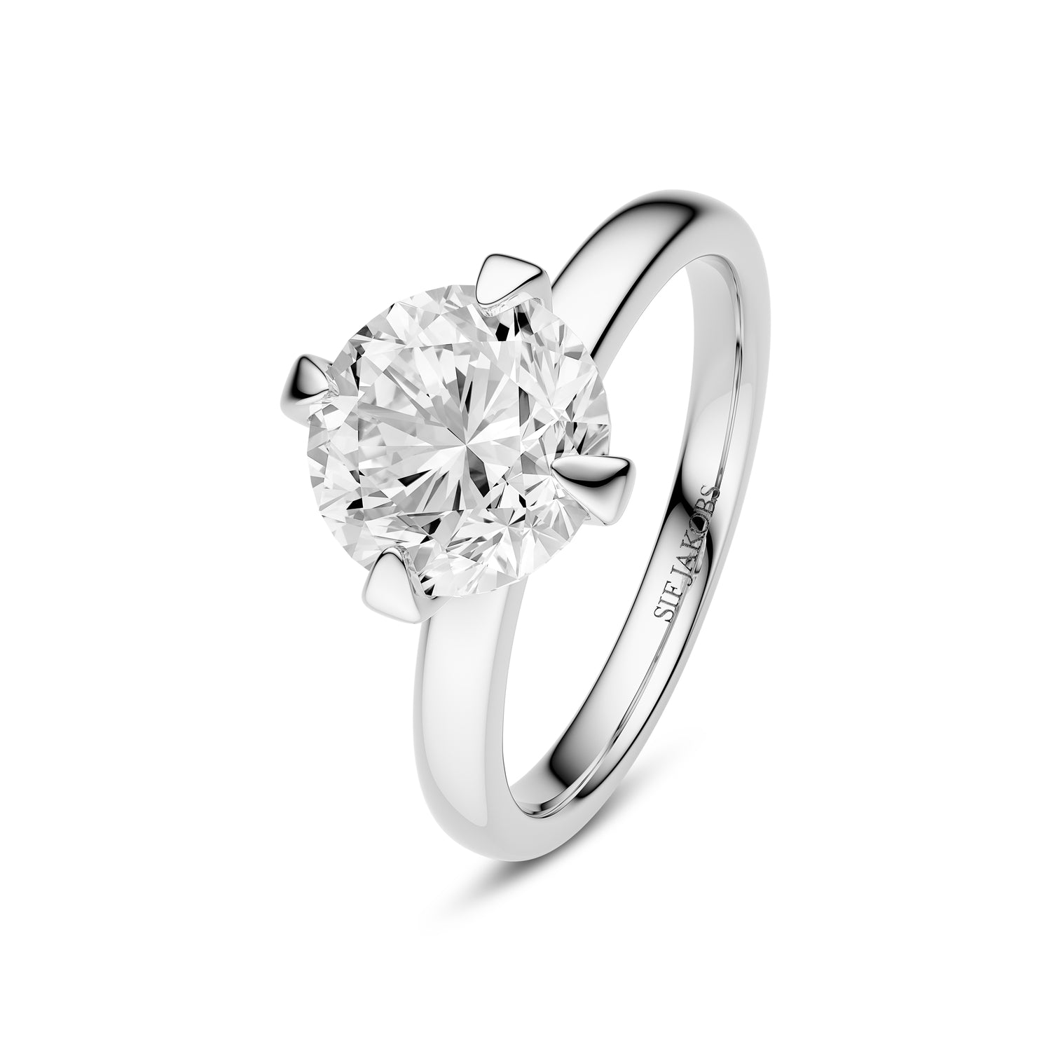 14k Weissgold | 2.00 ct | 60, 14k Weissgold | 2.00 ct | 58, 14k Weissgold | 2.00 ct | 56, 14k Weissgold | 2.00 ct | 54, 14k Weissgold | 2.00 ct | 52, 14k Weissgold | 2.00 ct | 50