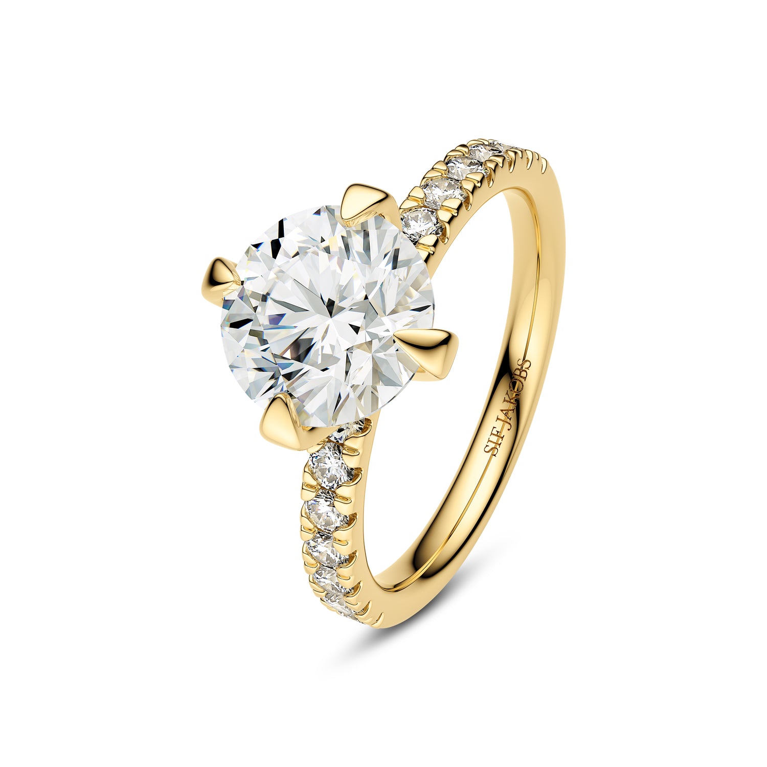 14k Gelbgold | 2.32 ct | 60, 14k Gelbgold | 2.32 ct | 58, 14k Gelbgold | 2.32 ct | 56, 14k Gelbgold | 2.32 ct | 54, 14k Gelbgold | 2.32 ct | 52, 14k Gelbgold | 2.32 ct | 50