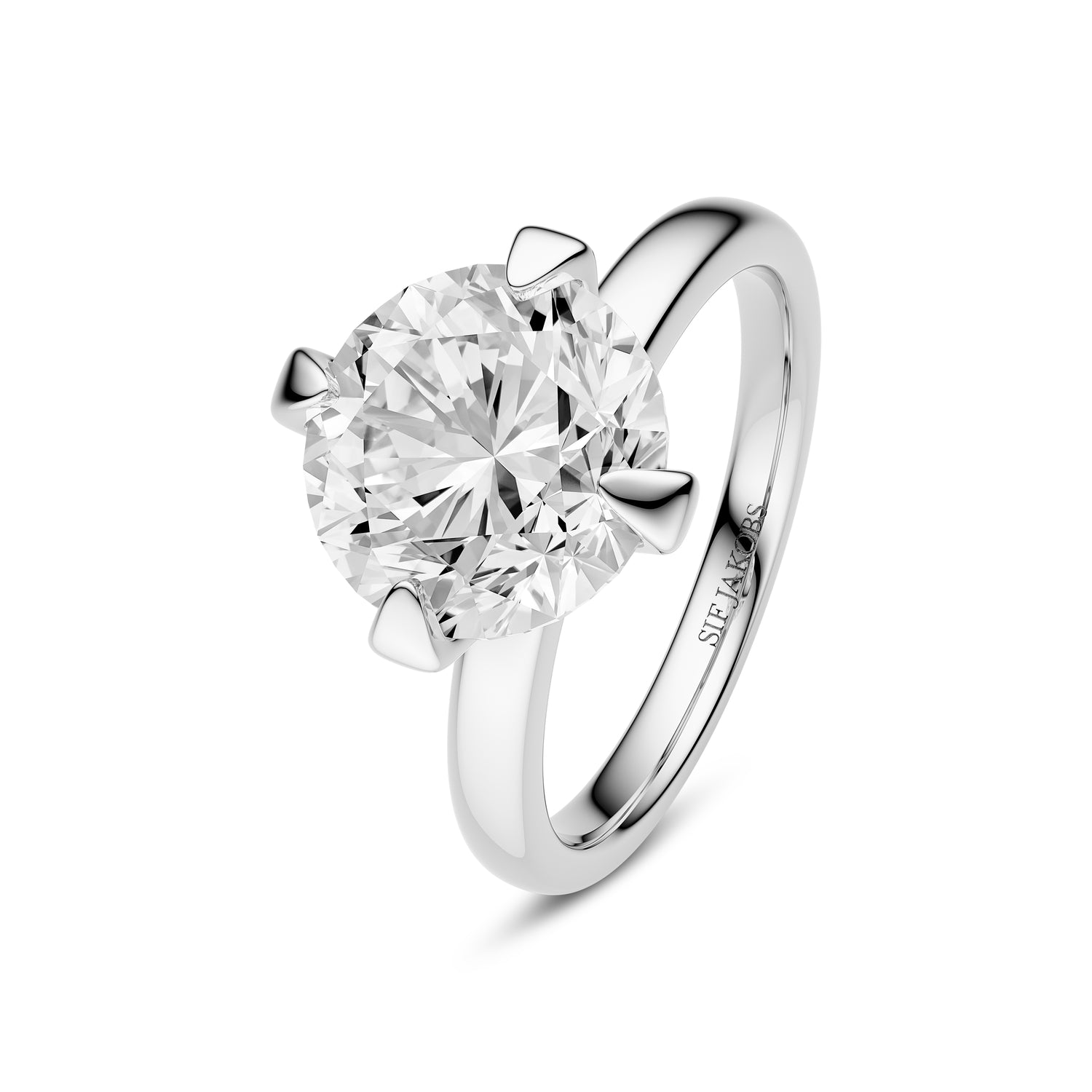 14k Weissgold | 3.00 ct | 60, 14k Weissgold | 3.00 ct | 58, 14k Weissgold | 3.00 ct | 56, 14k Weissgold | 3.00 ct | 54, 14k Weissgold | 3.00 ct | 52, 14k Weissgold | 3.00 ct | 50