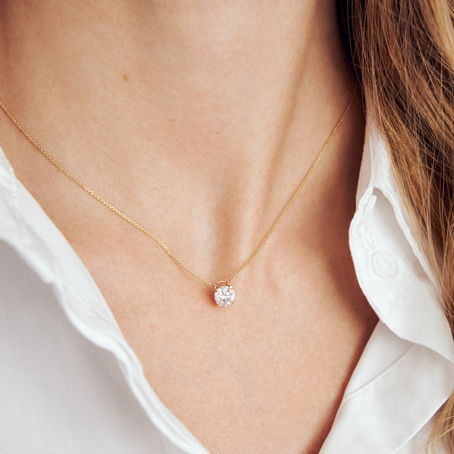 14k Gelbgold | 1.00 ct