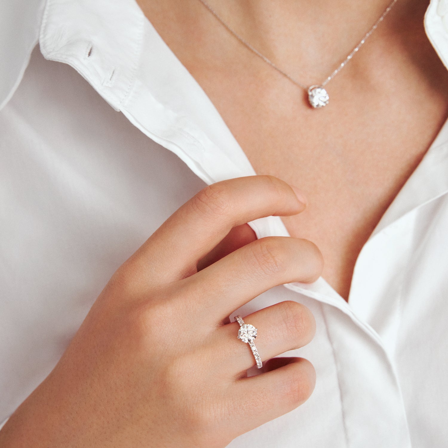 14k Weissgold | 1.30 ct | 60, 14k Weissgold | 1.30 ct | 58, 14k Weissgold | 1.30 ct | 56, 14k Weissgold | 1.30 ct | 54, 14k Weissgold | 1.30 ct | 52, 14k Weissgold | 1.30 ct | 50