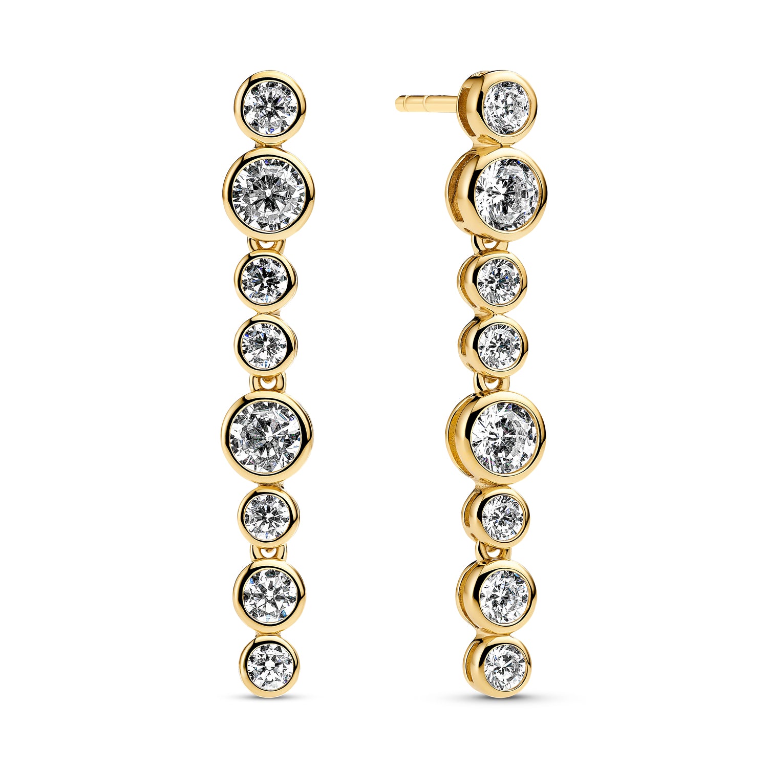 18Kvergoldet | Weiß | Piccolo