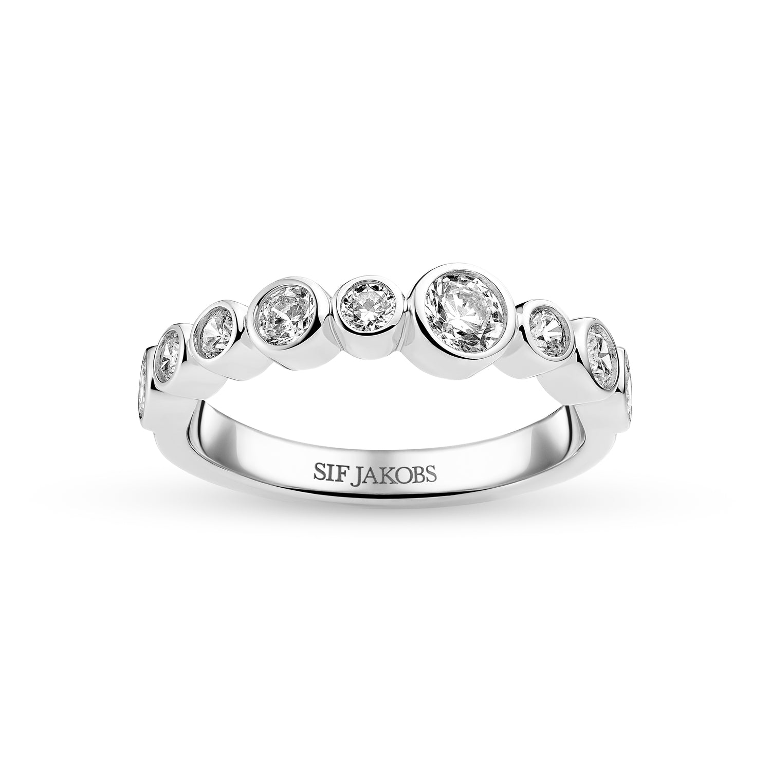 Sterlingsilber 925 | Weiß | 60, Sterlingsilber 925 | Weiß | 58, Sterlingsilber 925 | Weiß | 56, Sterlingsilber 925 | Weiß | 54, Sterlingsilber 925 | Weiß | 52, Sterlingsilber 925 | Weiß | 50