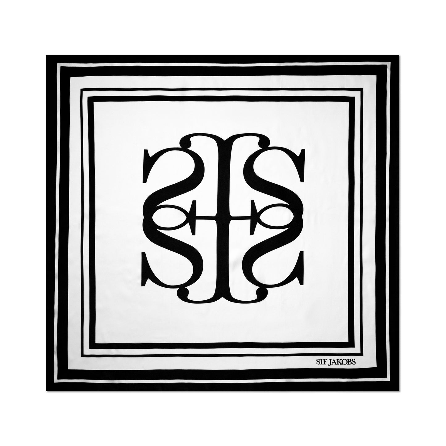 Quadratisches Seidentuch - Sif Jakobs Jewellery