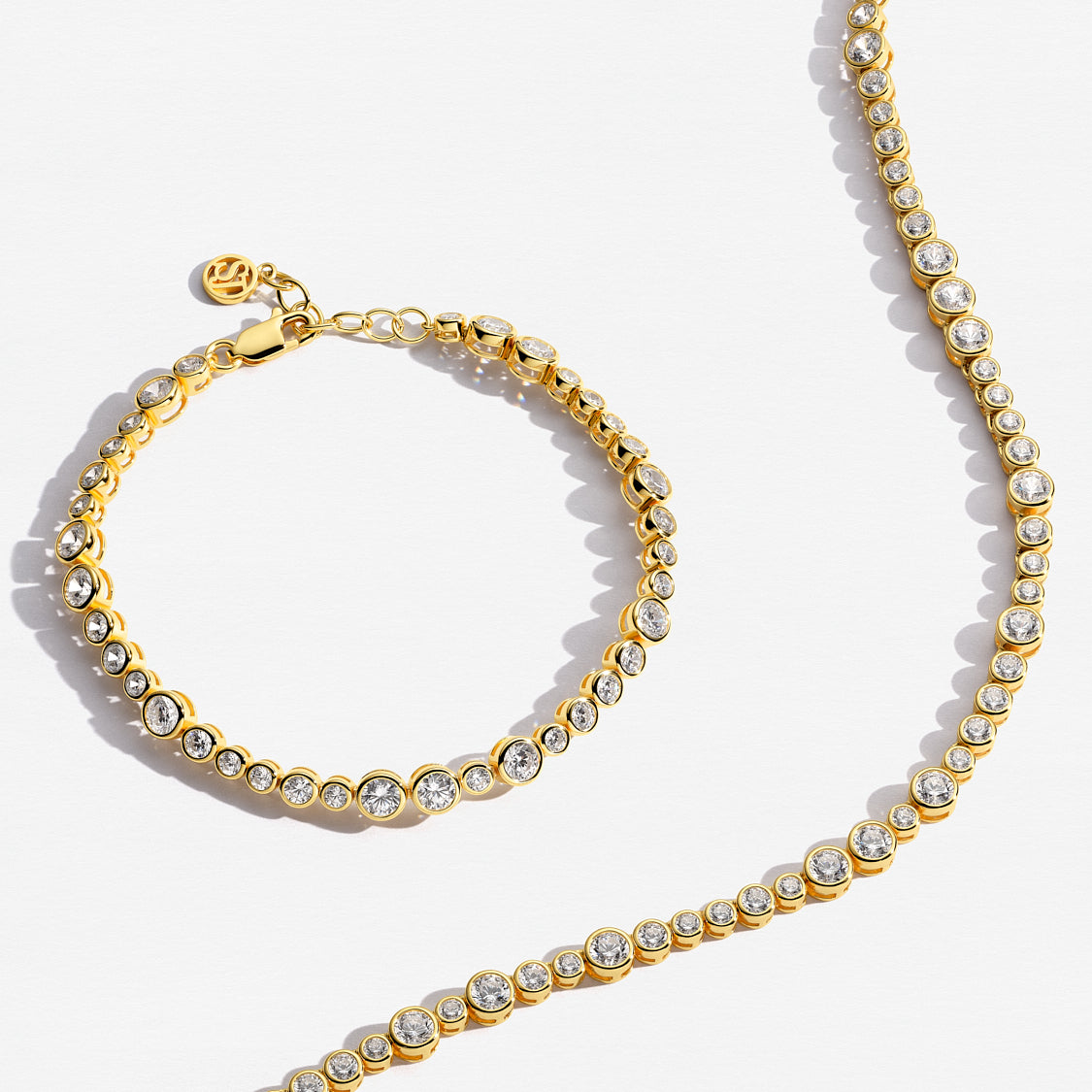 18Kvergoldet | Weiß