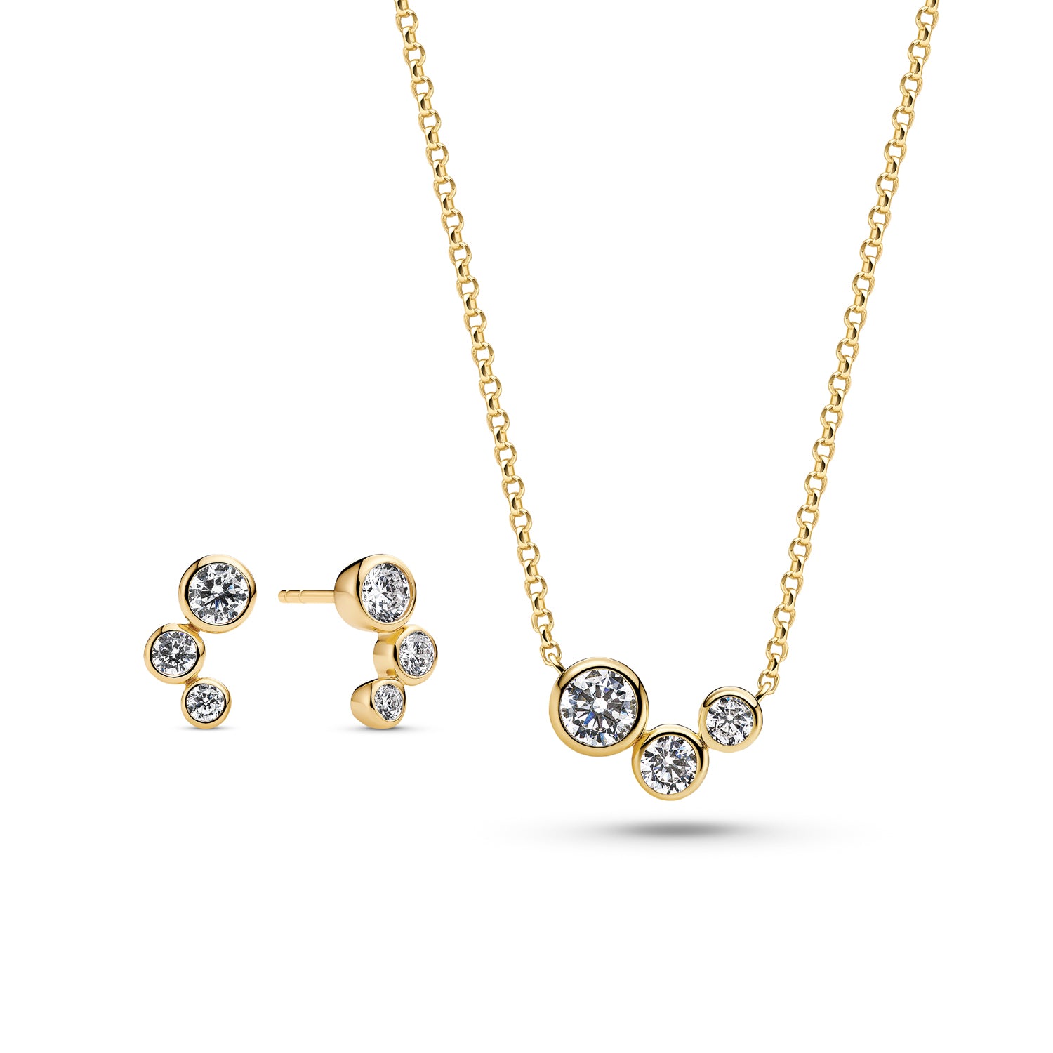 18Kvergoldet | Weiß