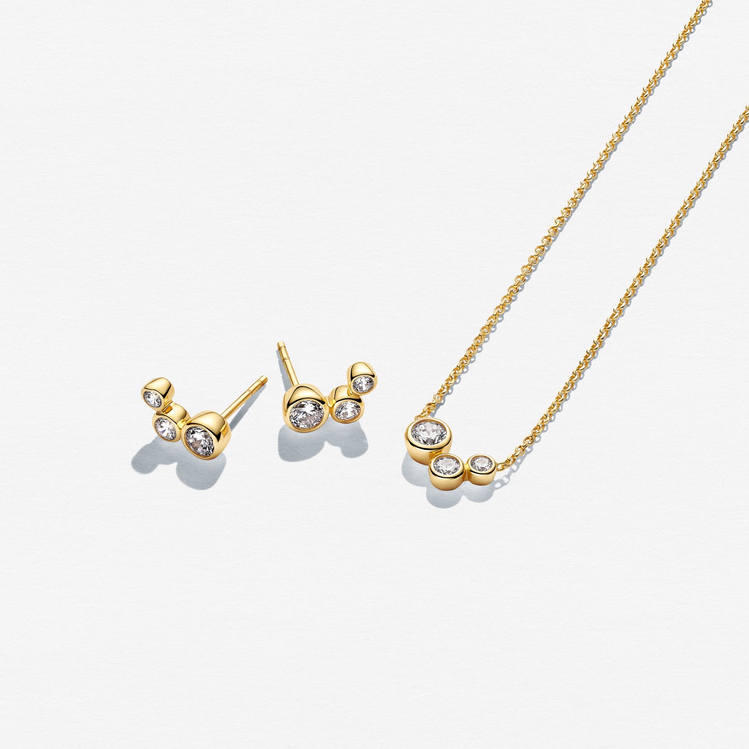 18Kvergoldet | Weiß