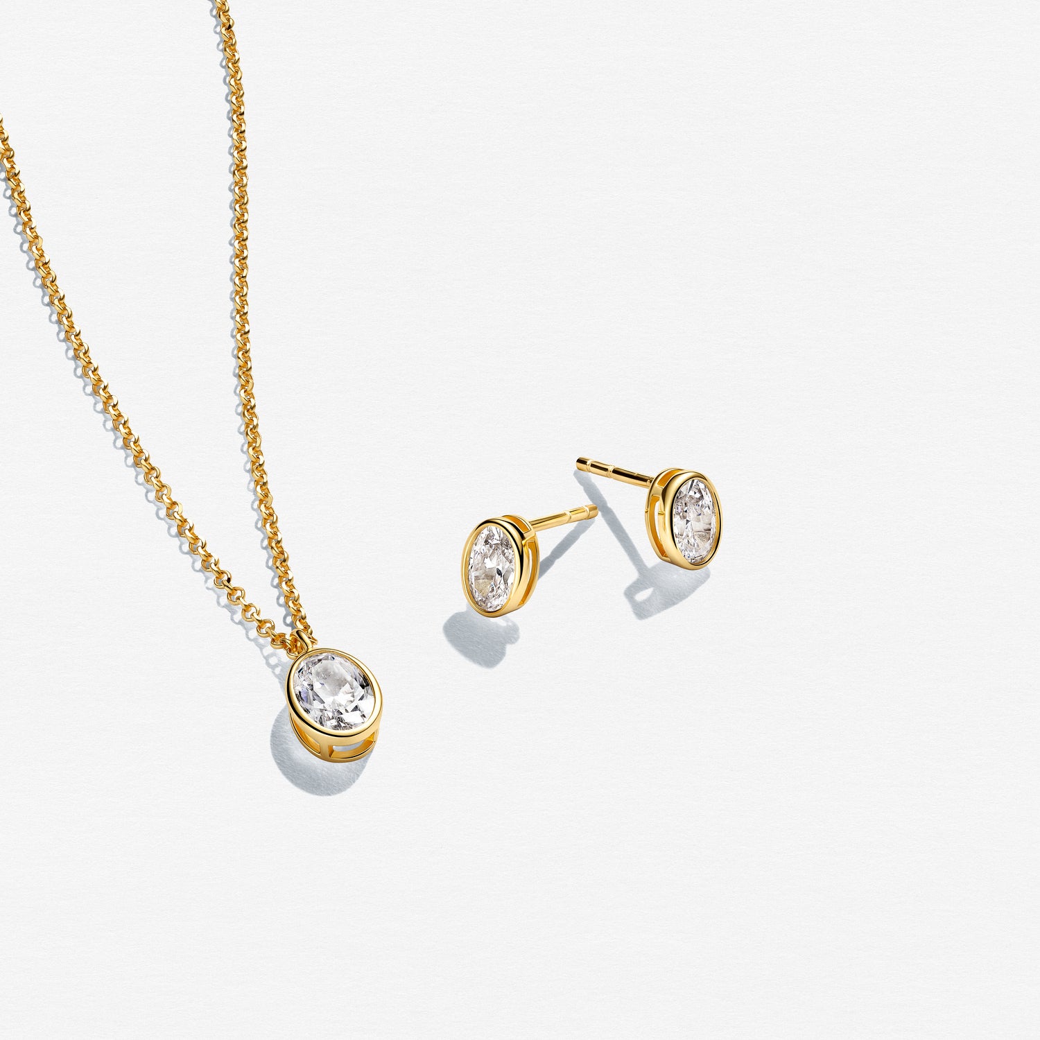 18Kvergoldet | Weiß