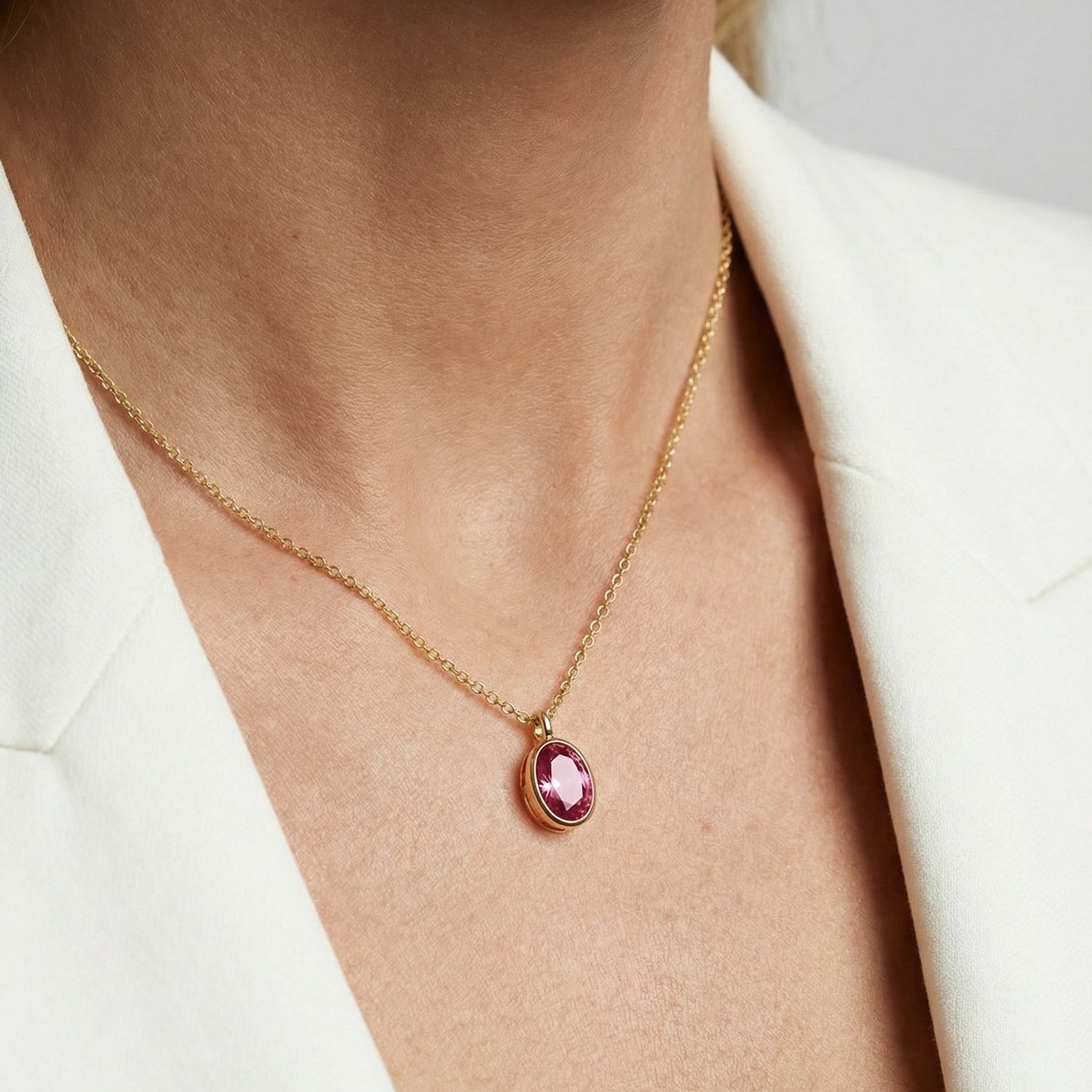 18Kvergoldet | Rosa