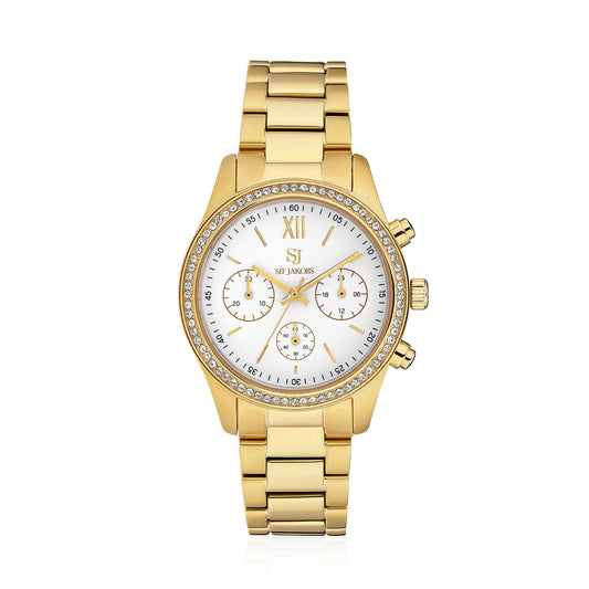Stainless steel gold | Weiß