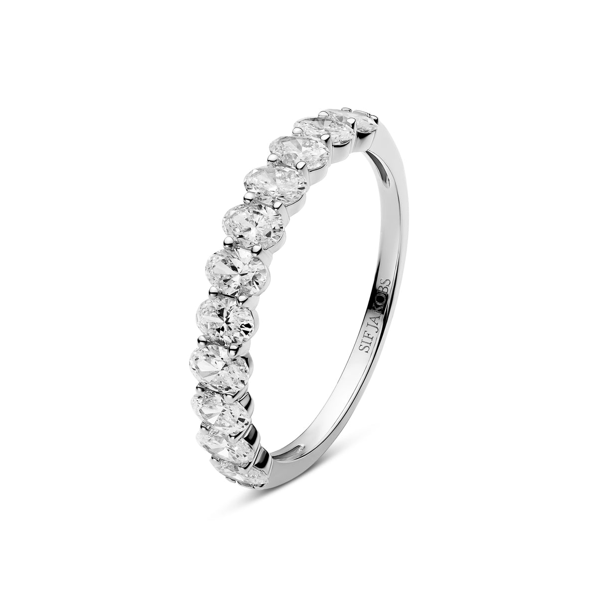 14k Weissgold | 0.99 ct. | 60, 14k Weissgold | 0.99 ct. | 58, 14k Weissgold | 0.99 ct. | 56, 14k Weissgold | 0.99 ct. | 54, 14k Weissgold | 0.99 ct. | 52, 14k Weissgold | 0.99 ct. | 50