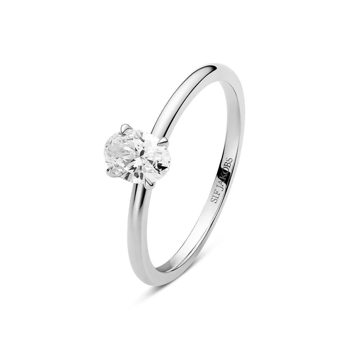 14k Weissgold | 0.50 ct | 60, 14k Weissgold | 0.50 ct | 58, 14k Weissgold | 0.50 ct | 56, 14k Weissgold | 0.50 ct | 54, 14k Weissgold | 0.50 ct | 52, 14k Weissgold | 0.50 ct | 50
