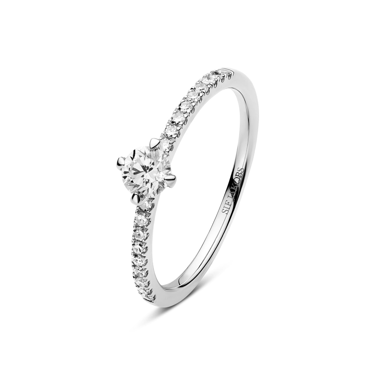 14k Weissgold | 0.44 ct | 60, 14k Weissgold | 0.44 ct | 58, 14k Weissgold | 0.44 ct | 56, 14k Weissgold | 0.44 ct | 54, 14k Weissgold | 0.44 ct | 52, 14k Weissgold | 0.44 ct | 50