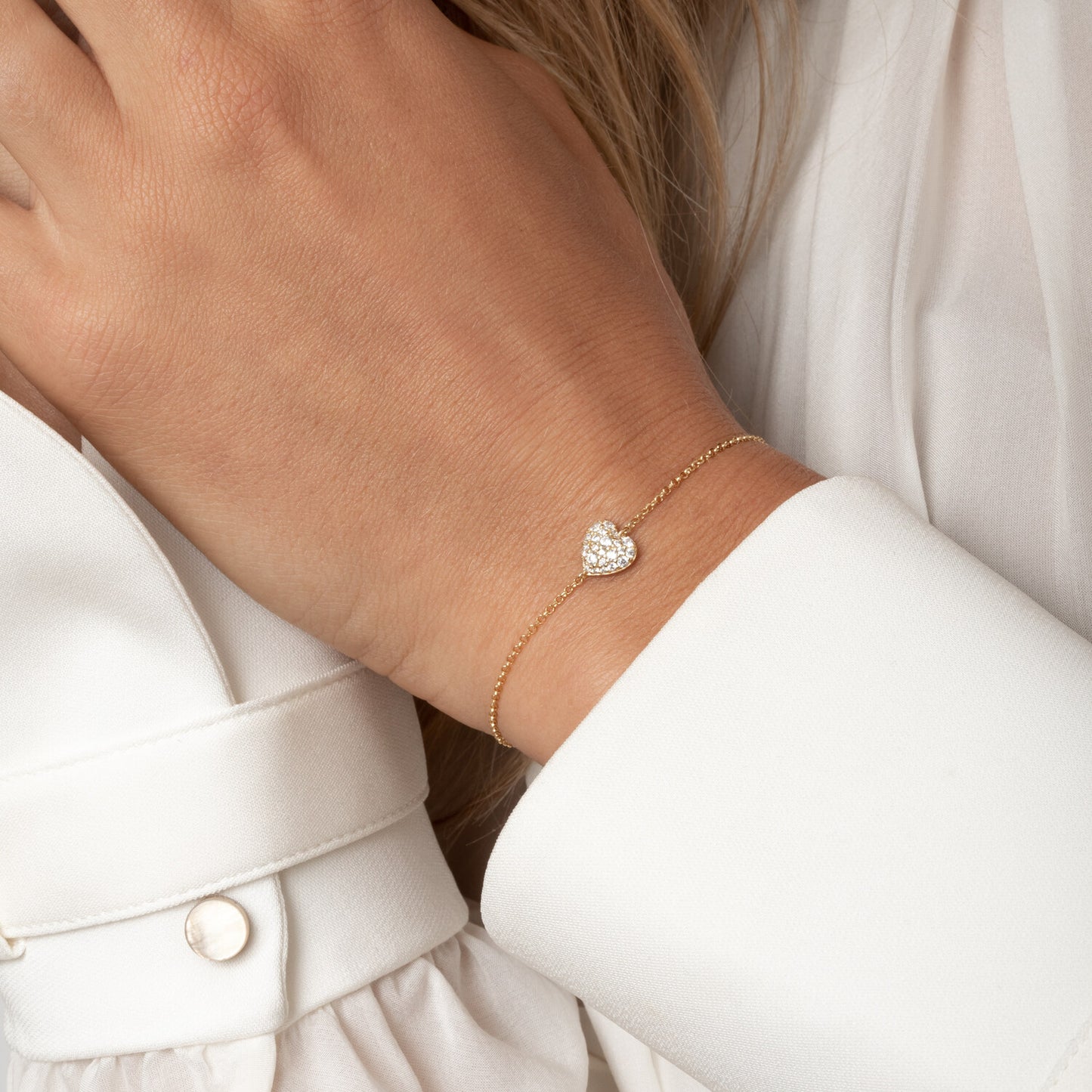 18Kvergoldet | Weiß